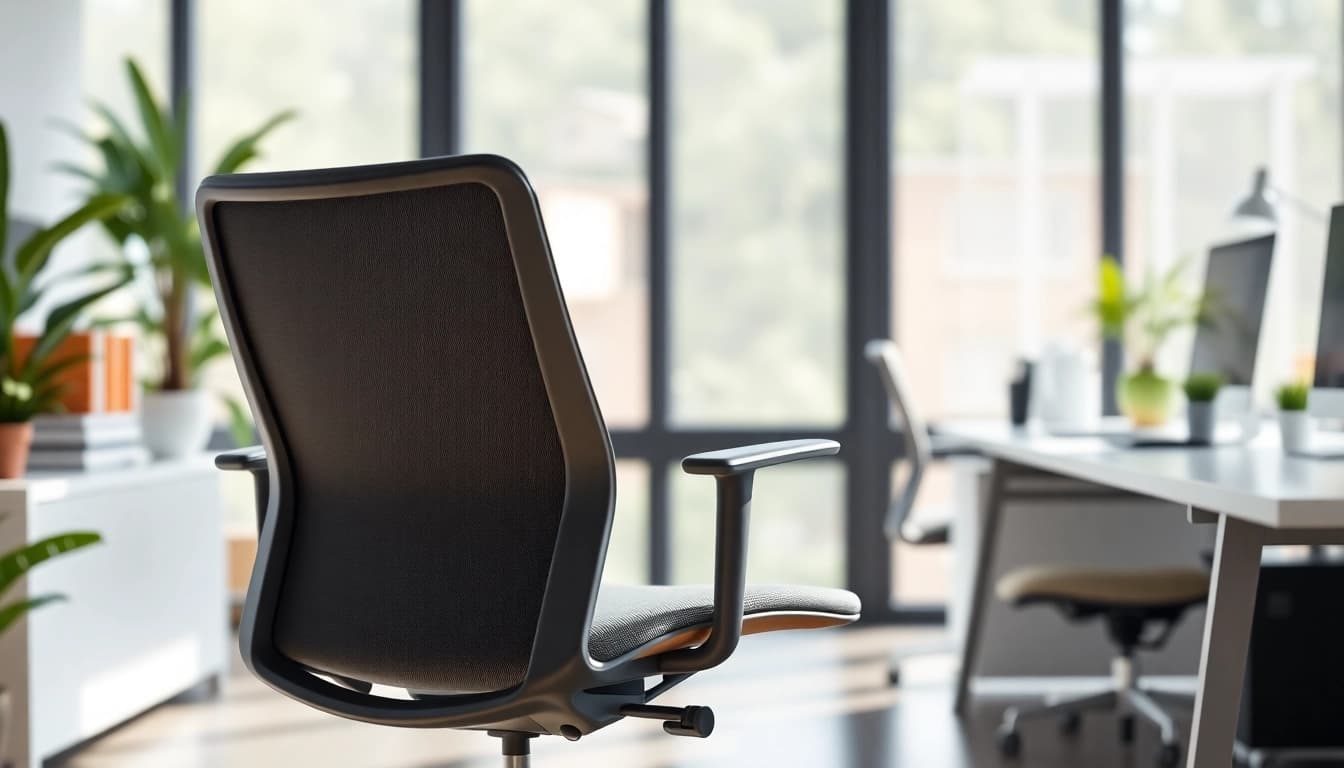 Herman Miller Aeron zum Entspannen und Arbeiten in einem modernen Büro.