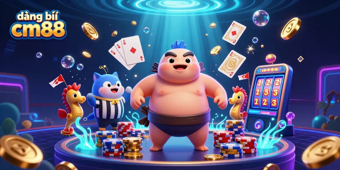 Join the fun at đăng ký cm88 with vibrant casino action featuring playful characters and exciting games!