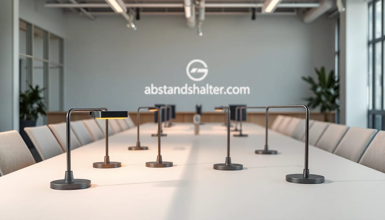 Präsentieren Sie Abstandshalter von abstandshalter.com, die innovative Lösungen für Distanzierung bieten.