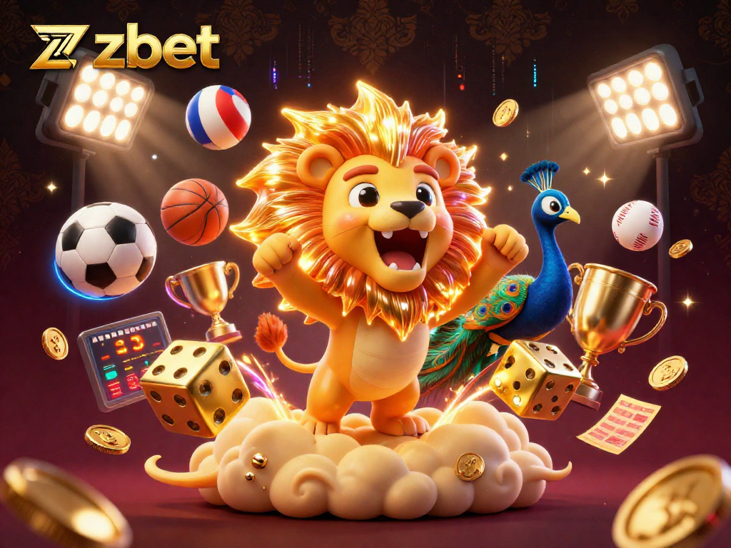 Experience the thrill of zbet with vibrant casino elements, showcasing energetic characters and dynamic gameplay.