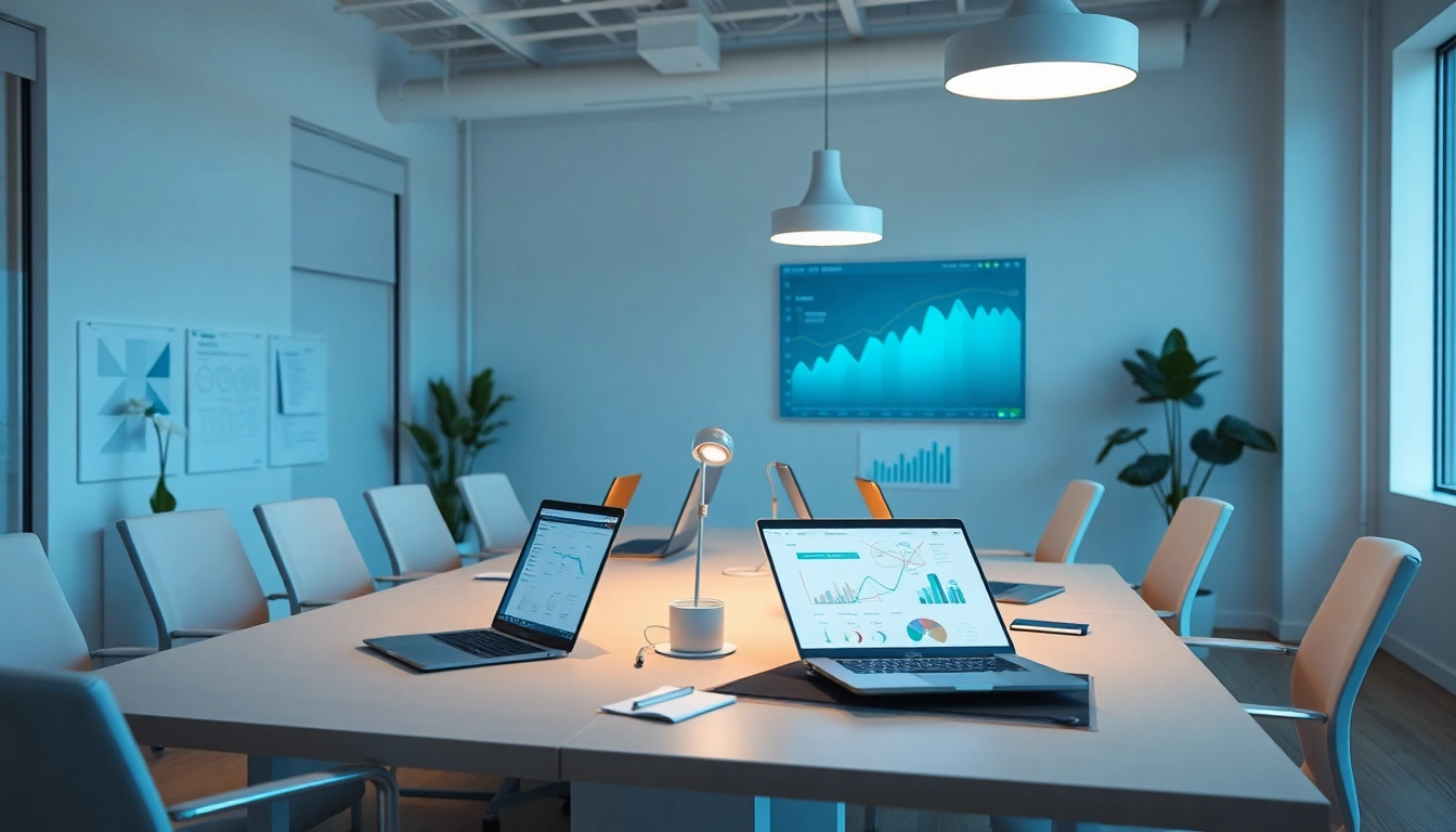Gestalte eine effektive Präsentation über digitales Marketing mit dynamischen Grafiken und modernen Tools.