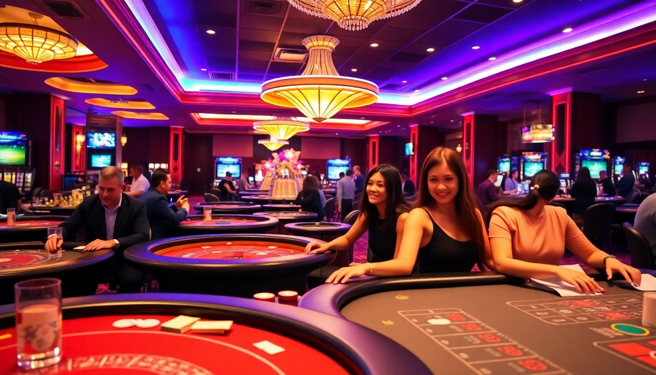 Discover seriose casinos ohne oasis with vibrant gaming tables and engaged players in a lively atmosphere.
