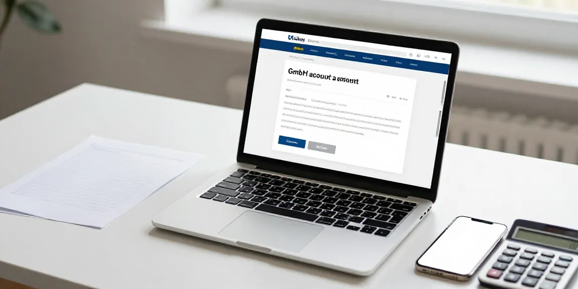 Konto für GmbH effizient verwalten mit digitalem Banking.