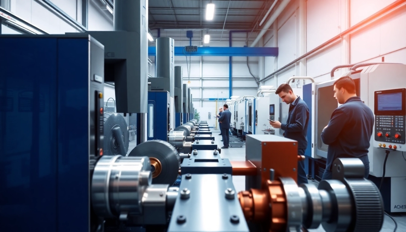 5 achs cnc fräsen dienstleister für präzise CNC-Bearbeitung in modernem Workshop.