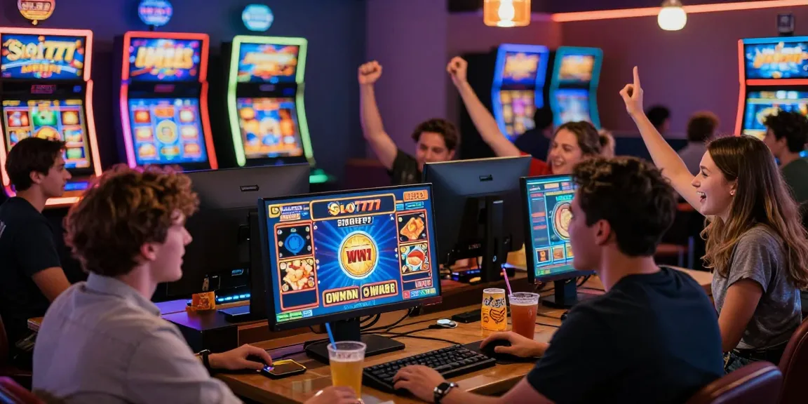 Pengalaman bermain Slot777 yang seru dengan teman-teman di lingkungan kasino online.