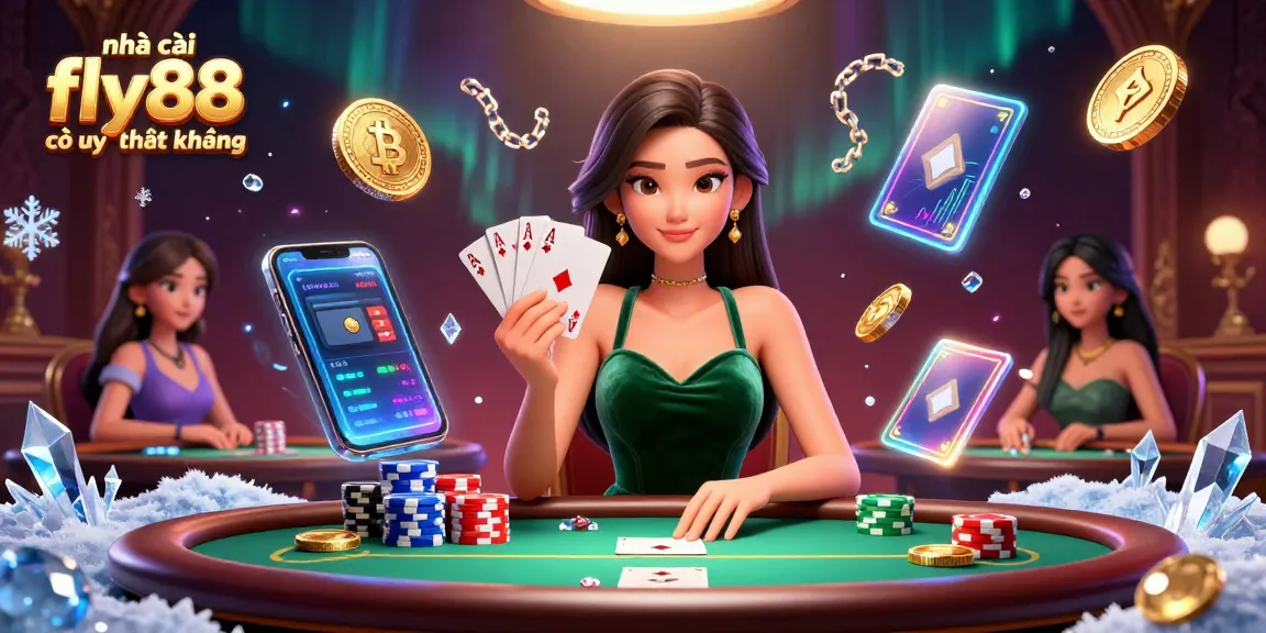 Discover the credibility of nhà cái fly88 có uy tín không while playing poker at a luxurious table.