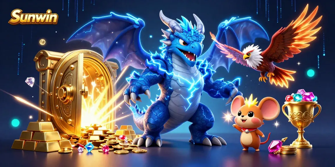 Experience thrilling gameplay with Sunwin in an electric casino adventure.