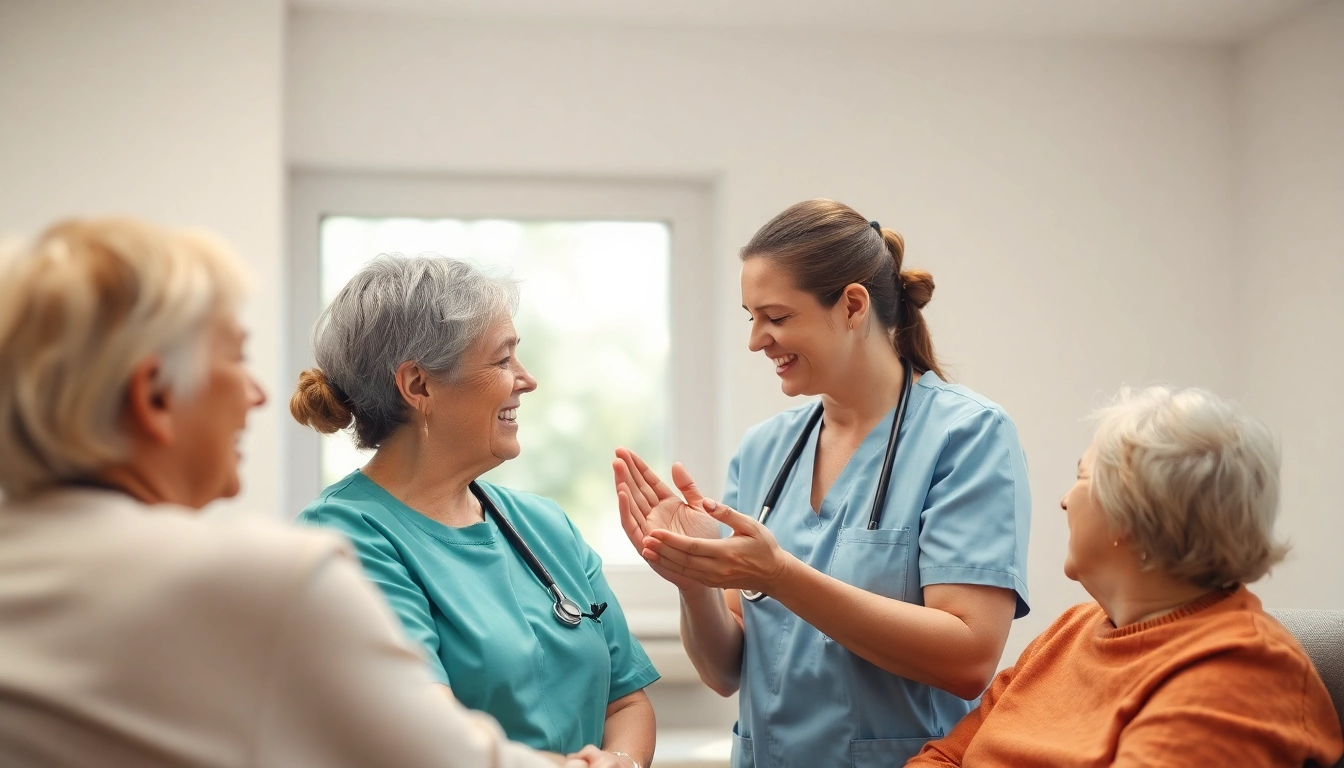 Pflegefachkraft Hameln unterstützt Patienten mit Liebe und Empathie in einem modernen Pflegeumfeld.