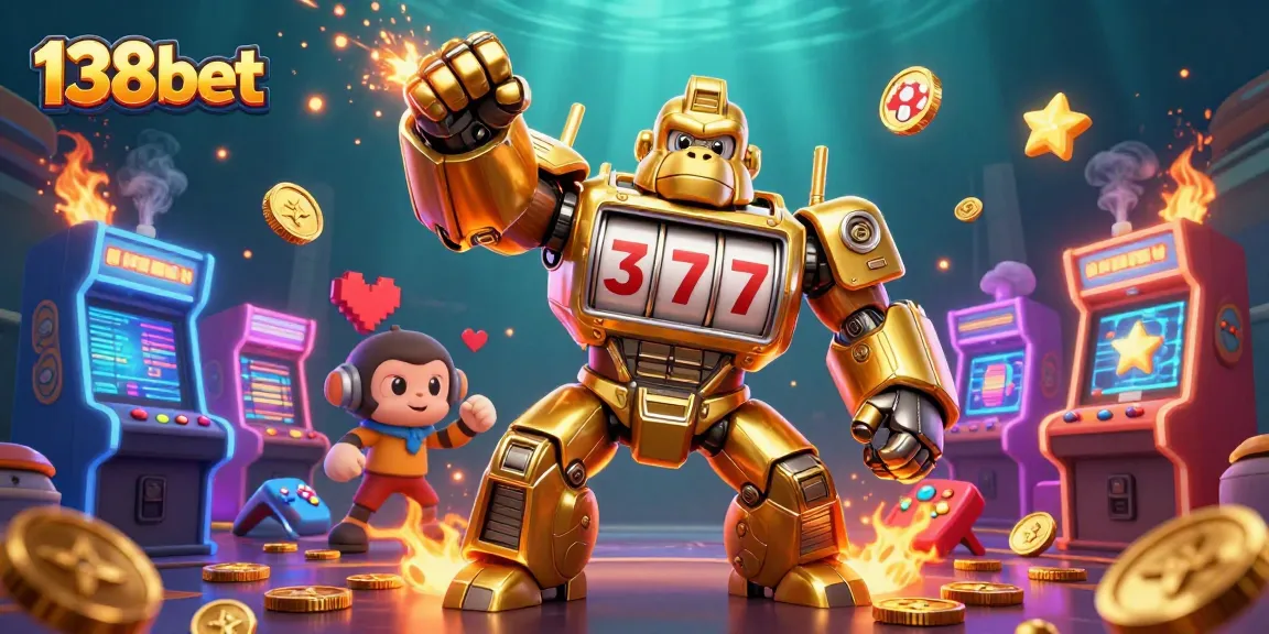 Engage in thrilling gameplay with 138bet's colorful arcade and jackpot elements.