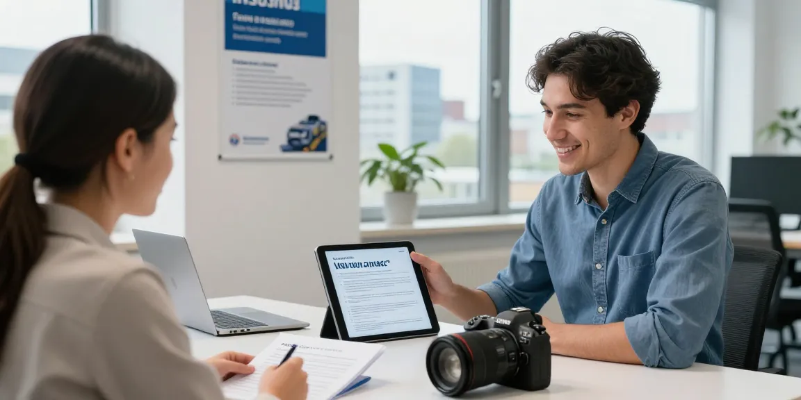 Autoversicherung in Dortmund - Persönliche Beratung mit einem Versicherungsexperten in einer modernen Büroatmosphäre.