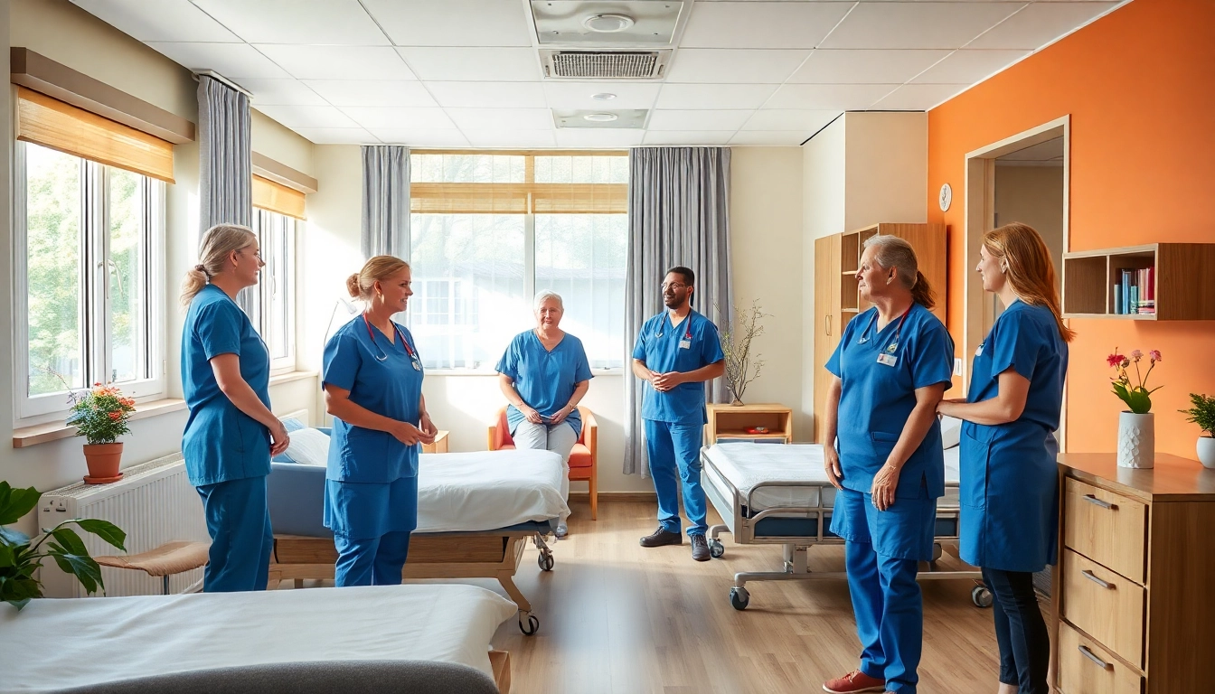 Ambulanter Pflegedienst Siegburg bietet einladende Pflegeumgebung mit freundlichen Betreuungspersonen.