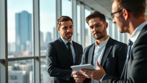 Headhunter Schweiz in einer professionellen Beratungssituation mit einem Klienten.