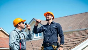Zustandsfeststellung Dach durch einen professionellen Gutachter bei einer Wohnimmobilie.