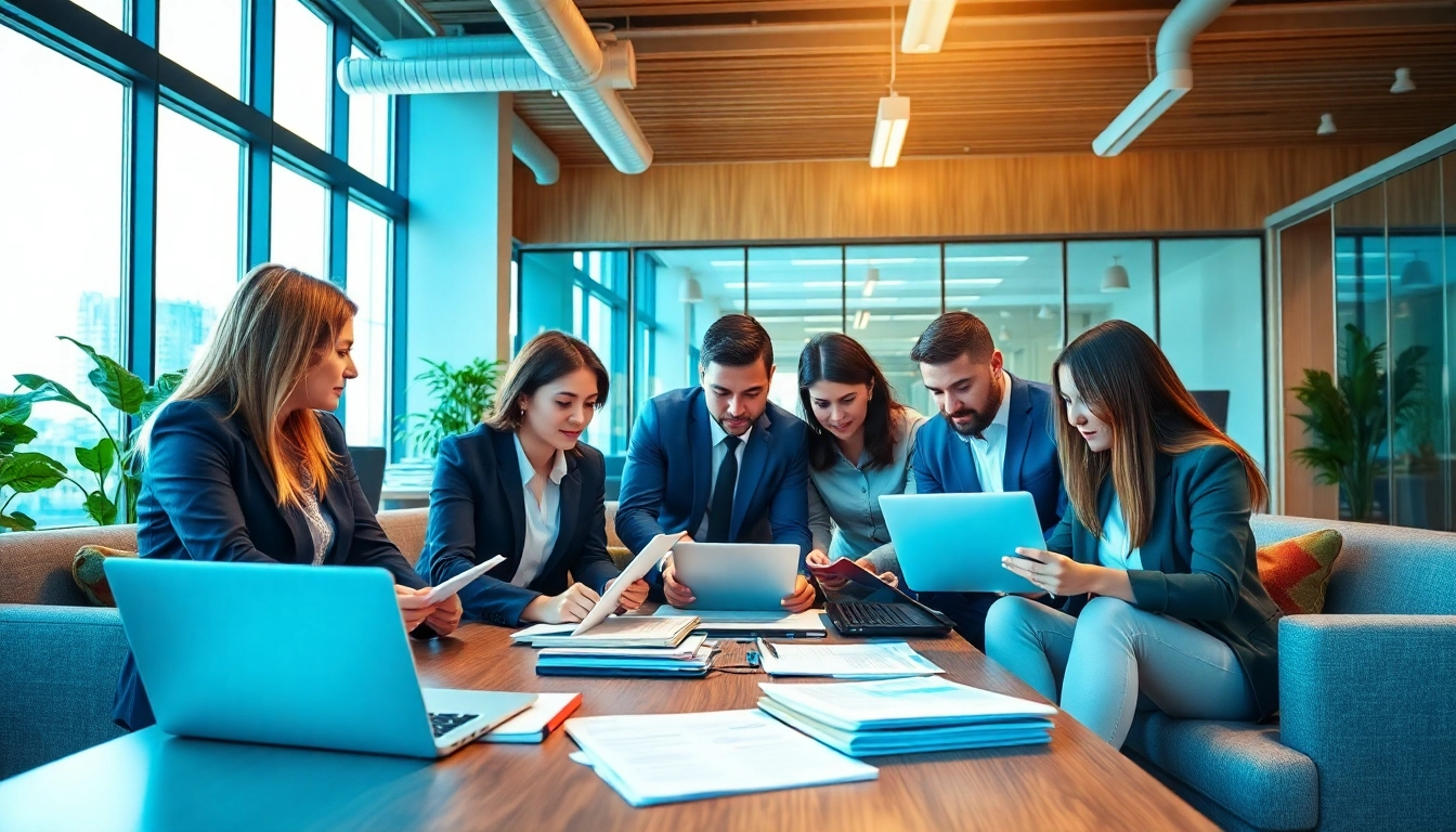 Headhunter IT in action during a collaborative recruitment meeting.