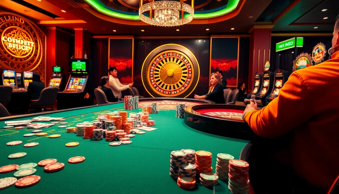 Experience the excitement of gambling at gg88.ltd with vibrant tables and engaging games.