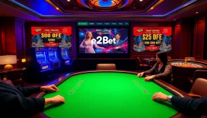Experience the excitement of online gambling at https://e2bet-games.org with high-stakes poker and vibrant slot machines.