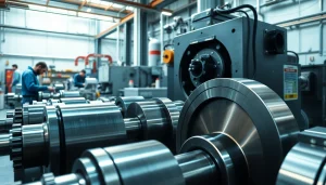 Präzise cnc drehteile in einer modernen Fertigungsumgebung, die den Herstellungsprozess veranschaulichen.