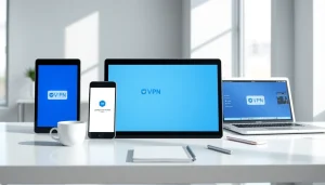 快连官网 VPN 应用在多设备上展示，打造无缝数字体验。