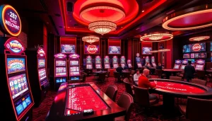 Experience the innovative online gaming at https://23win.day/ with vibrant slot machines and live dealers in a luxurious setting.