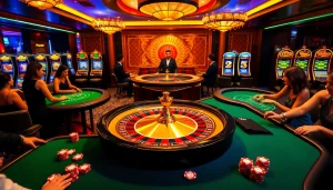 Experience the excitement of SC88 with vibrant casino games and luxurious gambling atmosphere.