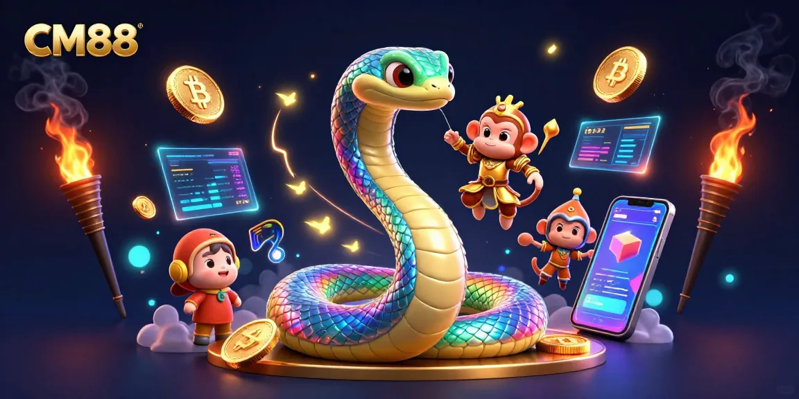 Engage with CM88 in an exciting digital casino world filled with vibrant game elements.