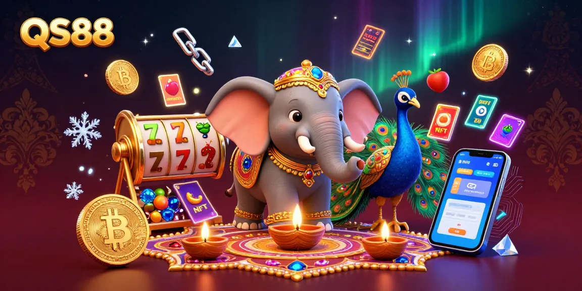 Spin the reels and collect winnings with the dynamic QS88 casino experience featuring slot elements.