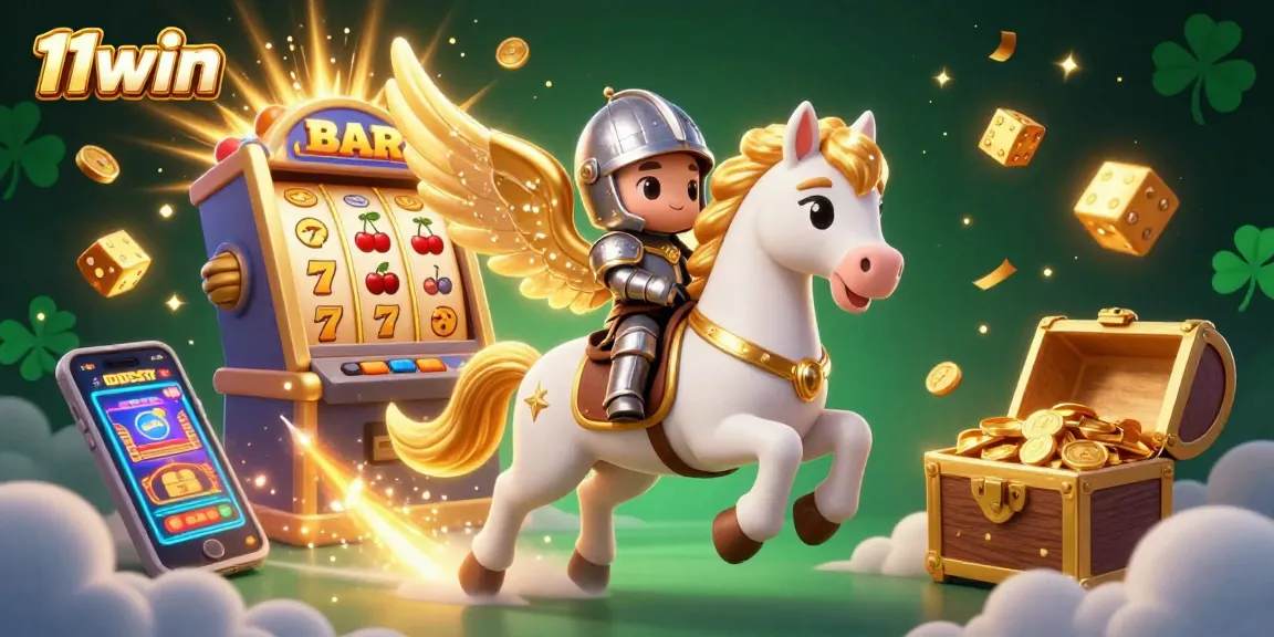 Experience thrilling gameplay with the 11win celestial casino adventure featuring a magical horse and knight.